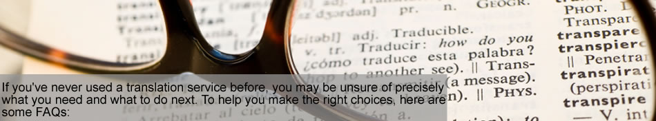 Translation Frequently Asked Questions